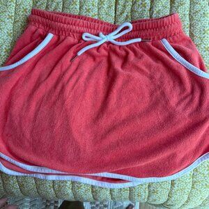 CUTE Terry Skirt/cover up!! Never Worn!!